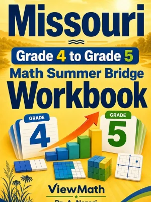 Missouri MAP Grade 4 Math Summer Bridge Workbook
