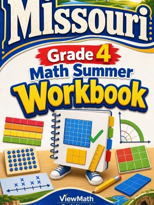 Missouri MAP Grade 4 Math Summer Review Workbook