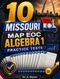 10 Missouri MAP EOC Algebra 1 Math Practice Tests