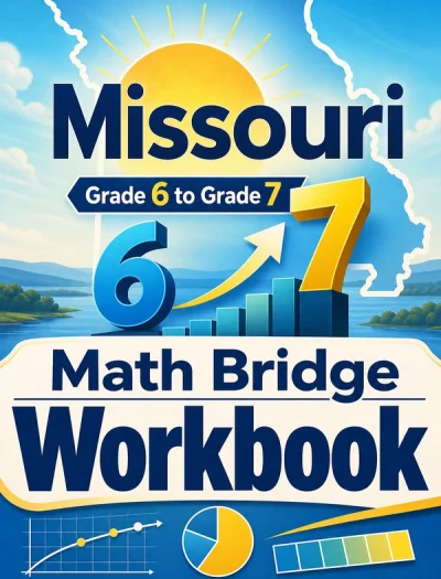 Missouri MAP Grade 6 Math Summer Bridge Workbook