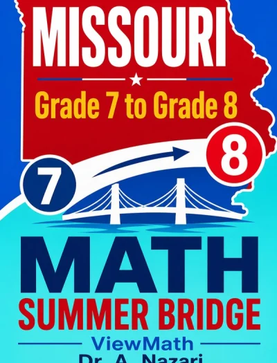 Missouri MAP Grade 7 to Grade 8 Math Summer Bridge