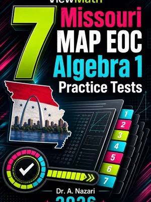 7 Missouri MAP EOC Algebra 1 Practice Tests