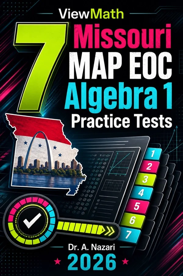 7 Missouri MAP EOC Algebra 1 Practice Tests