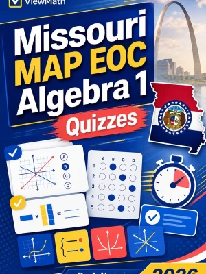 Missouri MAP EOC Algebra 1 Quizzes