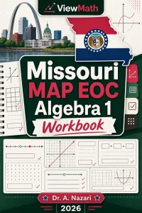 Missouri MAP EOC Algebra 1 Math Workbook