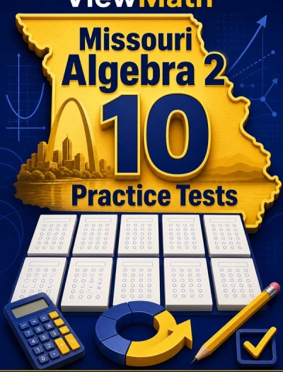 10 Full-Length Missouri Algebra 2 Practice Tests