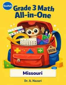 Missouri MAP Grade 3 Math All-in-One