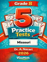 5 Full-Length Missouri MAP Grade 8 Math Practice Tests