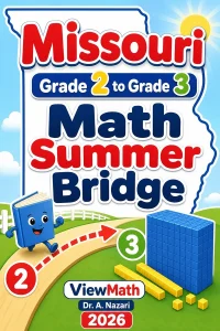 Missouri Grade 2 to Grade 3 Math Summer Bridge