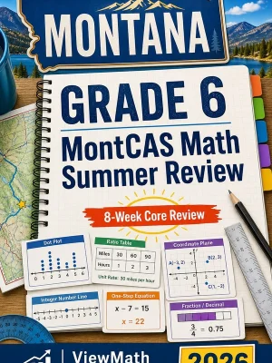 Montana MontCAS Grade 6 Math Summer Review
