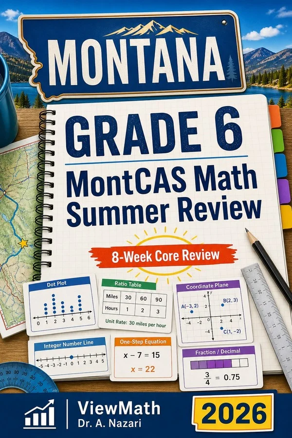 Montana MontCAS Grade 6 Math Summer Review