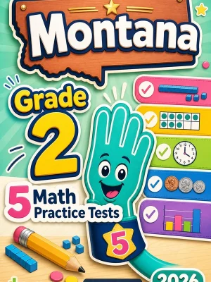 5 Full-Length Montana Grade 2 Math Practice Tests