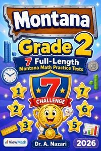 7 Full-Length Montana Grade 2 Math Practice Tests