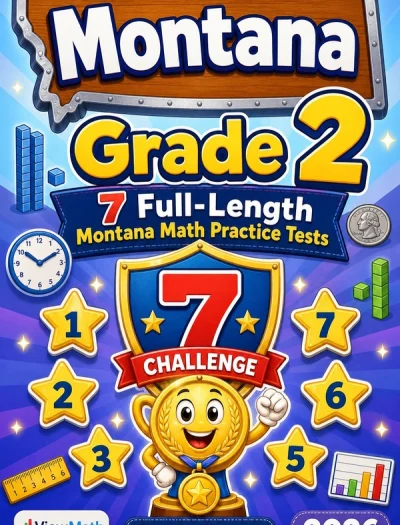 7 Full-Length Montana Grade 2 Math Practice Tests