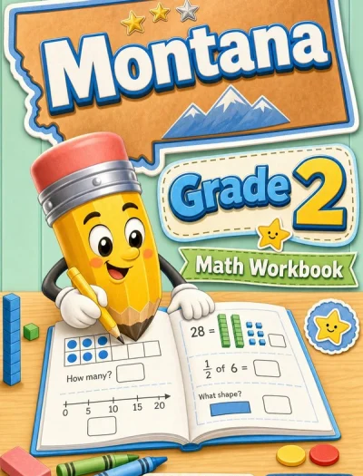 Montana Grade 2 Math Workbook