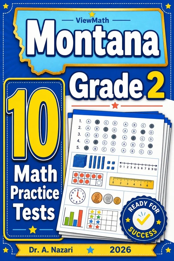 10 Full-Length Montana Grade 2 Math Practice Tests