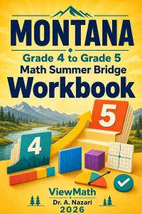 Montana MontCAS Grade 4 Math Summer Bridge Workbook