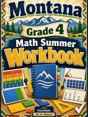 Montana MontCAS Grade 4 Math Summer Review Workbook
