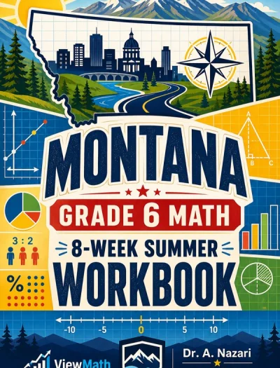 Montana MontCAS Grade 6 Math Summer Review Workbook