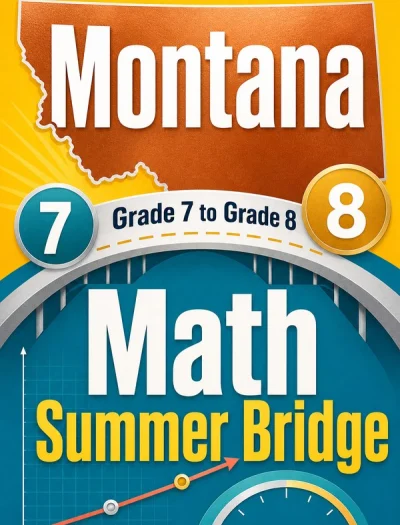 Montana MontCAS Grade 7 to Grade 8 Math Summer Bridge