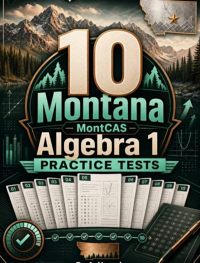 10 Montana MontCAS Algebra 1 Math Practice Tests