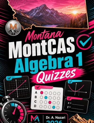 Montana MontCAS Algebra 1 Math Quizzes