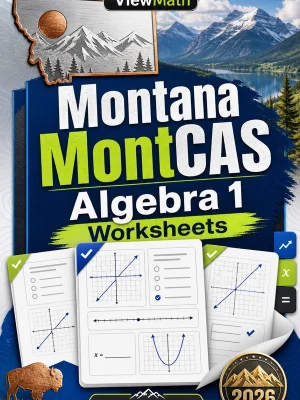Montana MontCAS Algebra 1 Worksheets