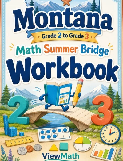 Montana Grade 2 to Grade 3 Math Summer Bridge Workbook