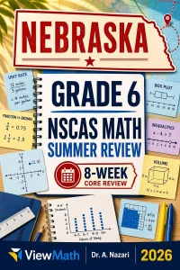 Nebraska NSCAS Grade 6 Math Summer Review