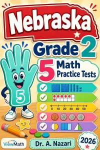 5 Full-Length Nebraska Grade 2 Math Practice Tests
