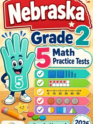 5 Full-Length Nebraska Grade 2 Math Practice Tests