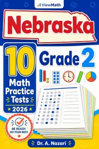 10 Full-Length Nebraska Grade 2 Math Practice Tests