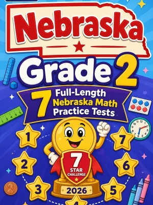 7 Full-Length Nebraska Grade 2 Math Practice Tests