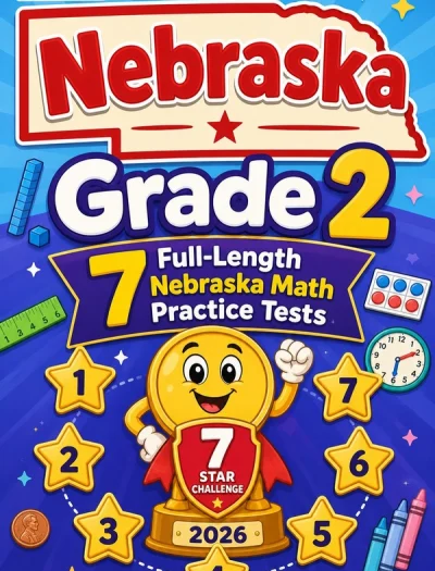 7 Full-Length Nebraska Grade 2 Math Practice Tests
