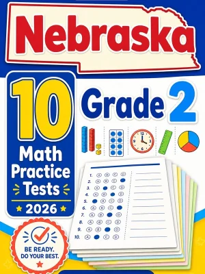 10 Full-Length Nebraska Grade 2 Math Practice Tests