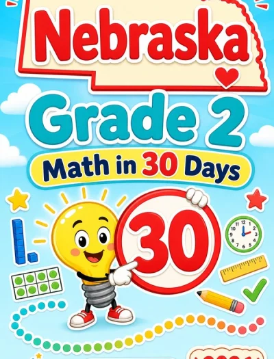 Nebraska Grade 2 Math in 30 Days