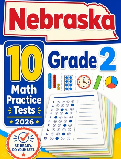 10 Full-Length Nebraska Grade 2 Math Practice Tests