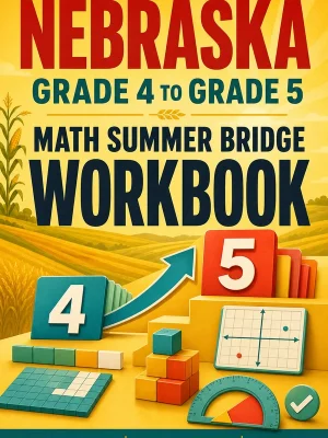 Nebraska NSCAS Grade 4 Math Summer Bridge Workbook