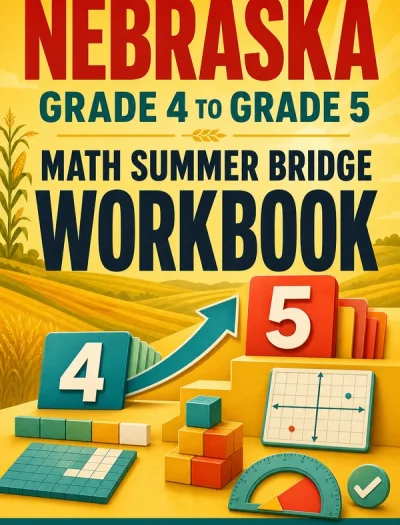 Nebraska NSCAS Grade 4 Math Summer Bridge Workbook