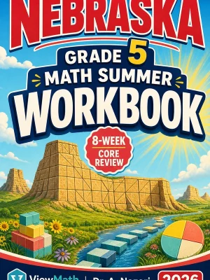 Nebraska NSCAS Grade 5 Math Summer Review Workbook