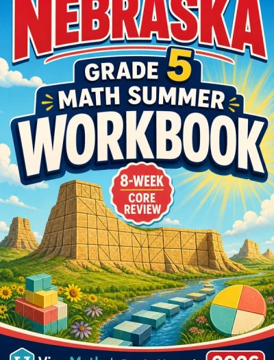 Nebraska NSCAS Grade 5 Math Summer Review Workbook