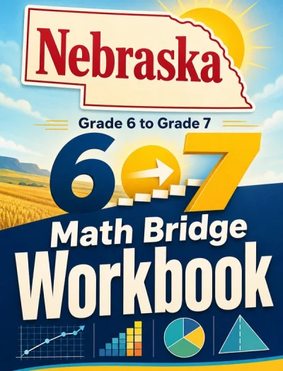 Nebraska NSCAS Grade 6 Math Summer Bridge Workbook