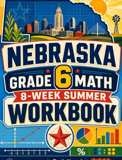 Nebraska NSCAS Grade 6 Math Summer Review Workbook