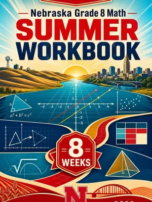 Nebraska NSCAS Grade 8 Math Summer Review Workbook