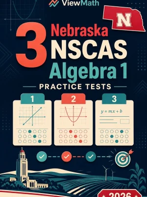 3 Nebraska NSCAS Algebra 1 Practice Tests