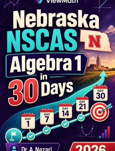 Nebraska NSCAS Algebra 1 Math in 30 Days