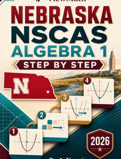 Nebraska NSCAS Algebra 1 Math Step by Step