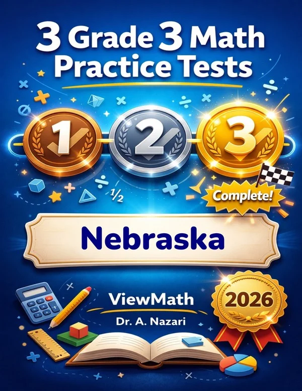 3 Nebraska NSCAS Grade 3 Math Practice Tests