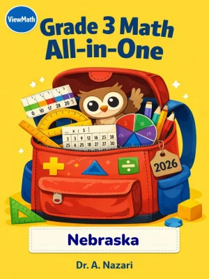 Nebraska NSCAS Grade 3 Math All-in-One