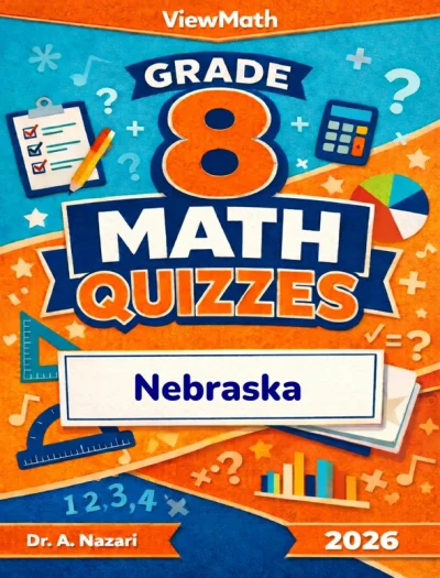 Nebraska NSCAS Grade 8 Math Quizzes